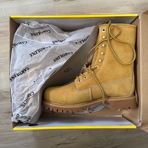 Carolina Tan Work Boots Sz 9.5 NWT